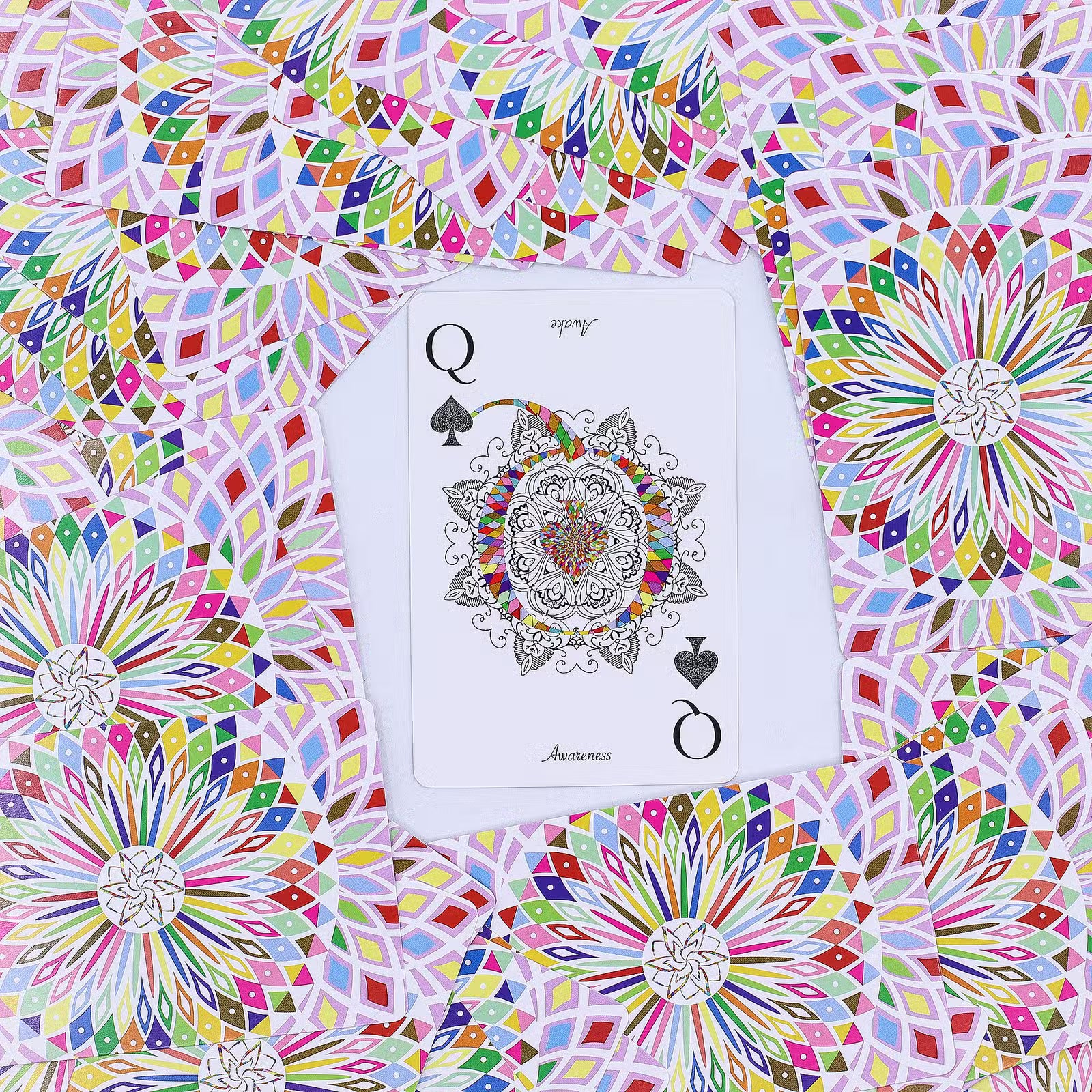 Mandala-spel- och orakelkort – Mandala-pelikortset