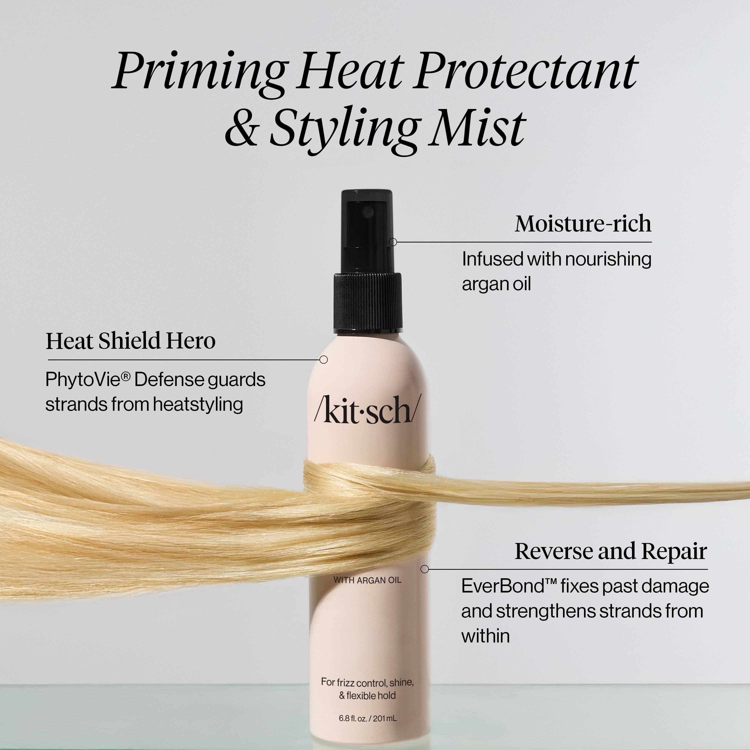 Kitsch Heat Protectant & Styling Mist - lämpösuoja & muotoilu