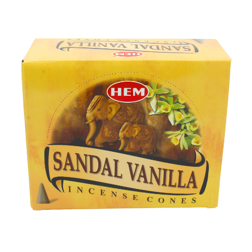 Hem Sandal Vanilla -suitsukekartiot