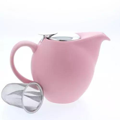 Teepannu Zara vaaleanpunainen 750ml