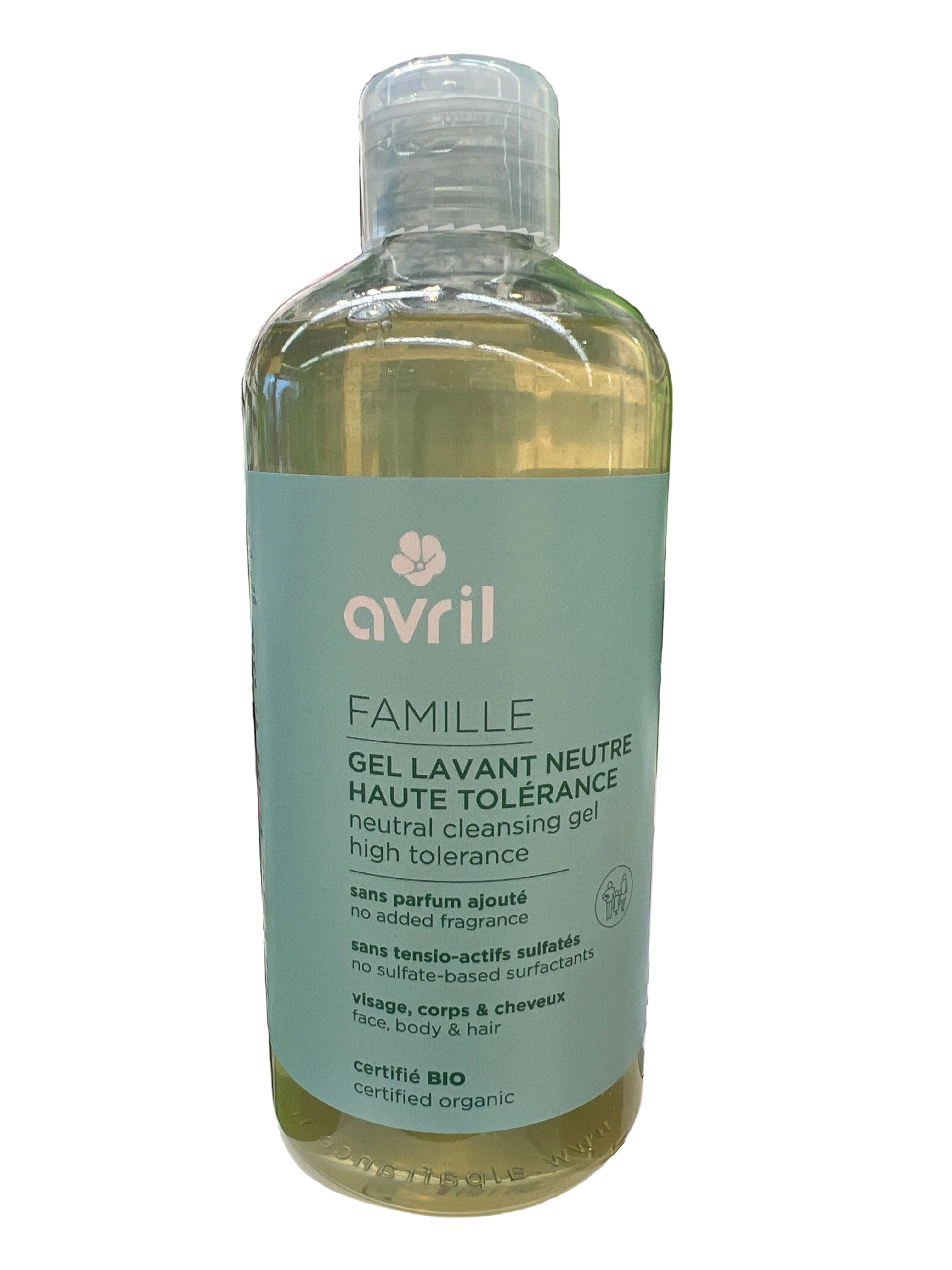 Avril High Tolerance - rengöringsgel 500 ml