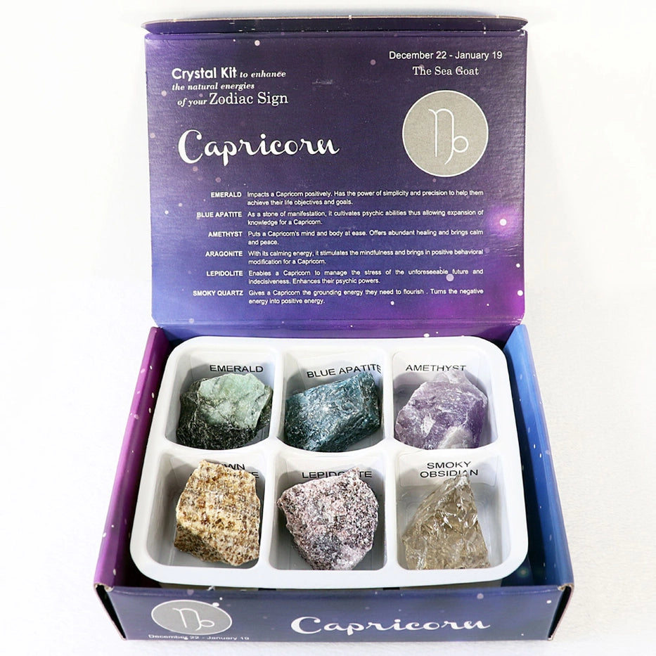 Crystal Kit Capricorn, Horoskooppikivet Kauris