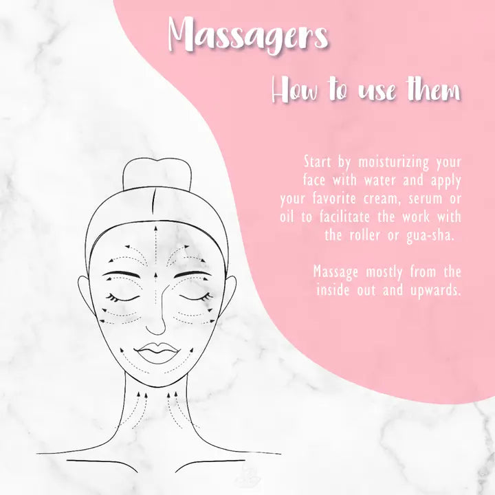 Gua Sha-sten Grön Kvarts