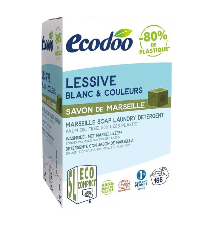 Ecodoo Pyykinpesuaine Marseille, 5000ml