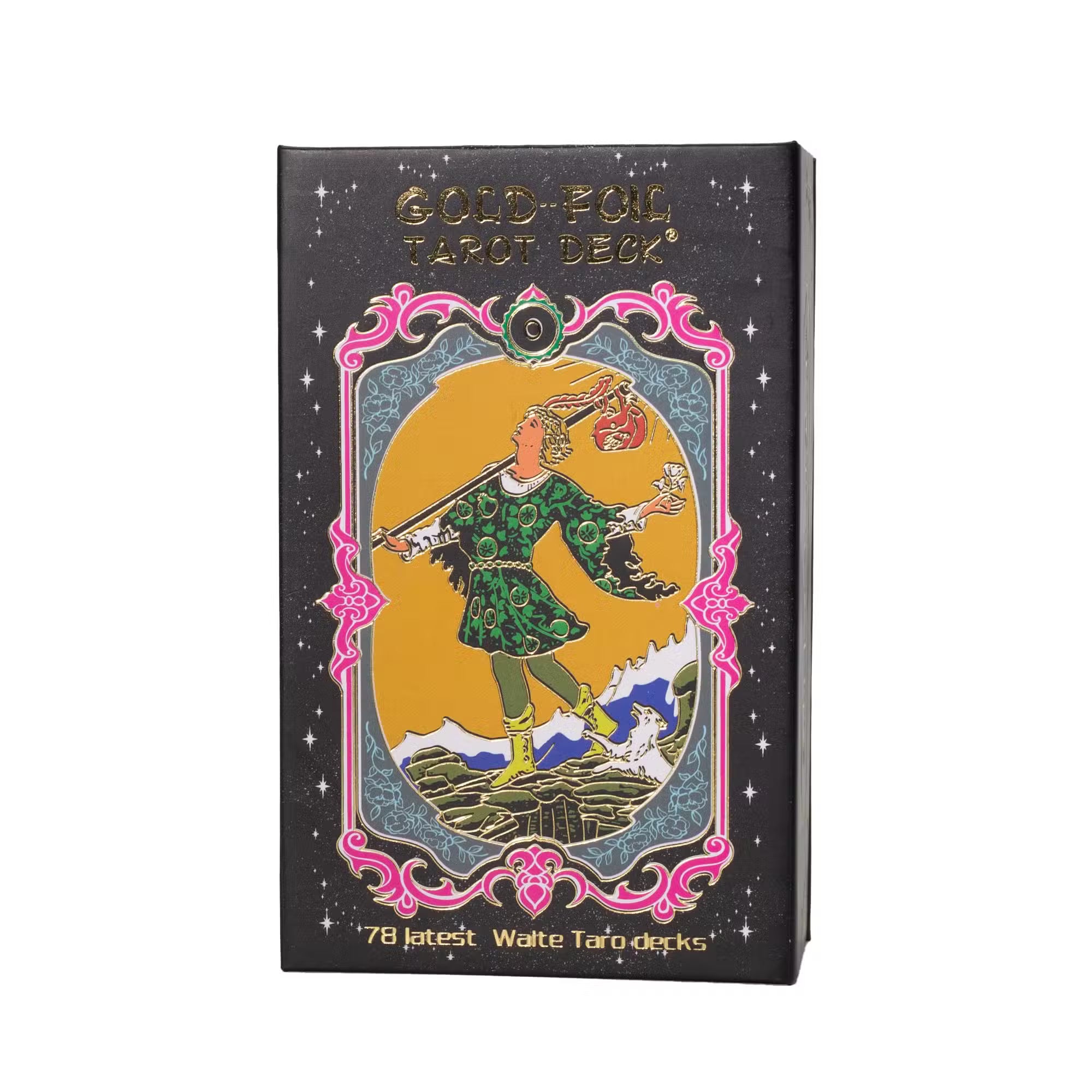 Gold Foil Tarot Card Set - with booklet