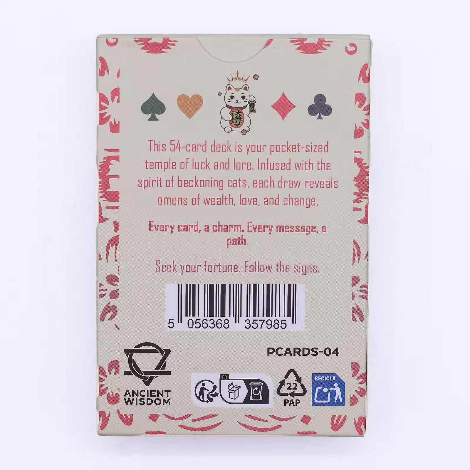 Maneki Neko Oracle & Playing Cards – Oraakkeli- ja pelikortit