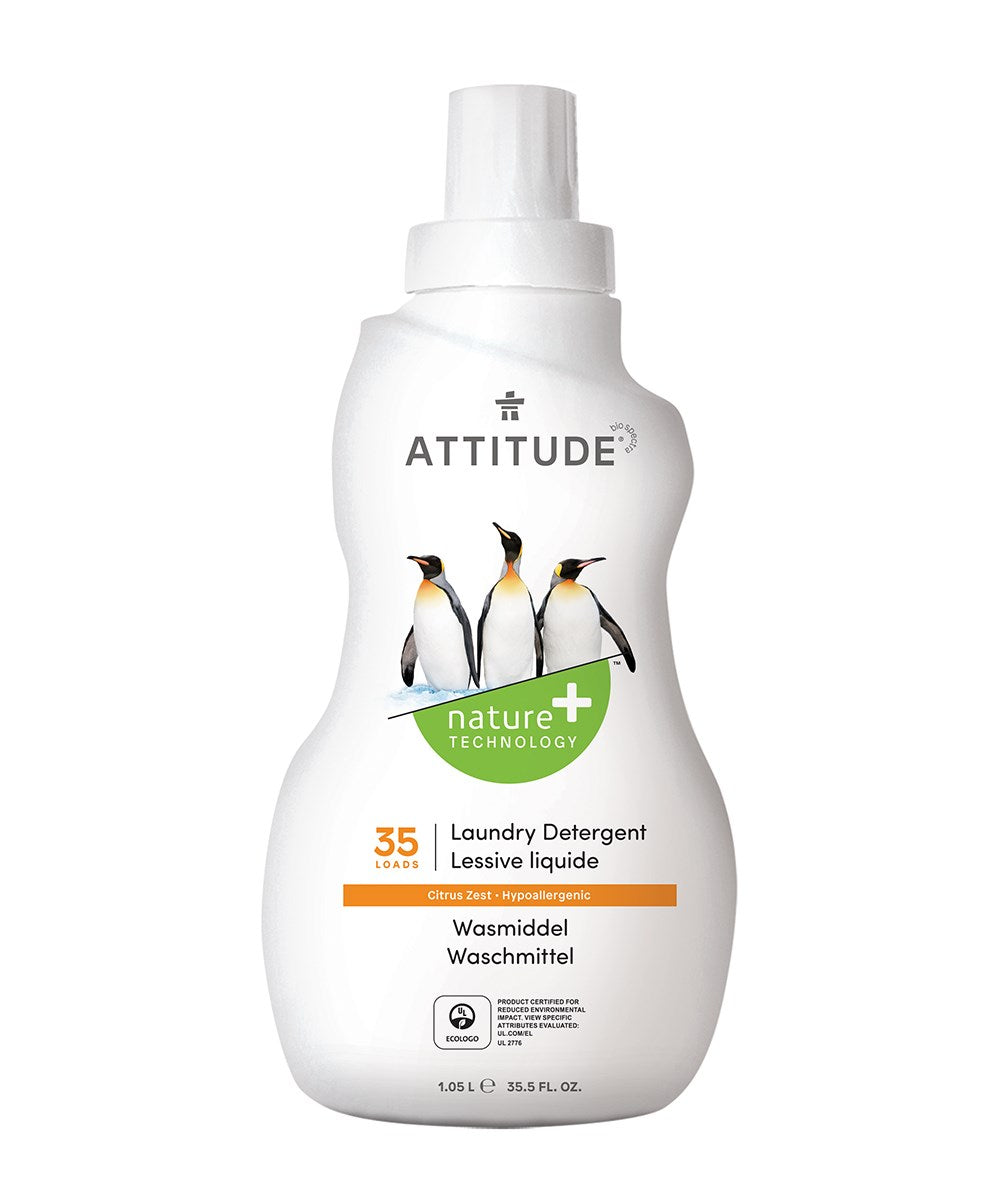 ATTITUDE Pyykinpesuaine 35 Citrus Zest
