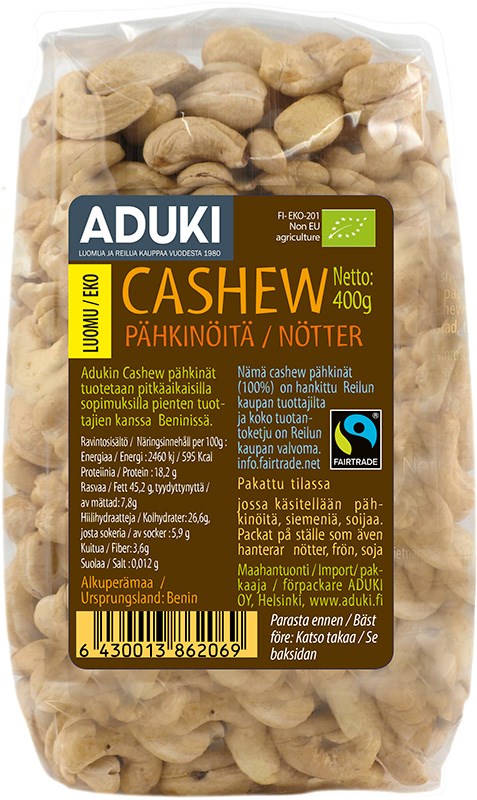 Aduki Cashewpähkinä (L) 400g