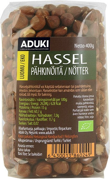 Aduki Hasselpähkinä (L) 400g