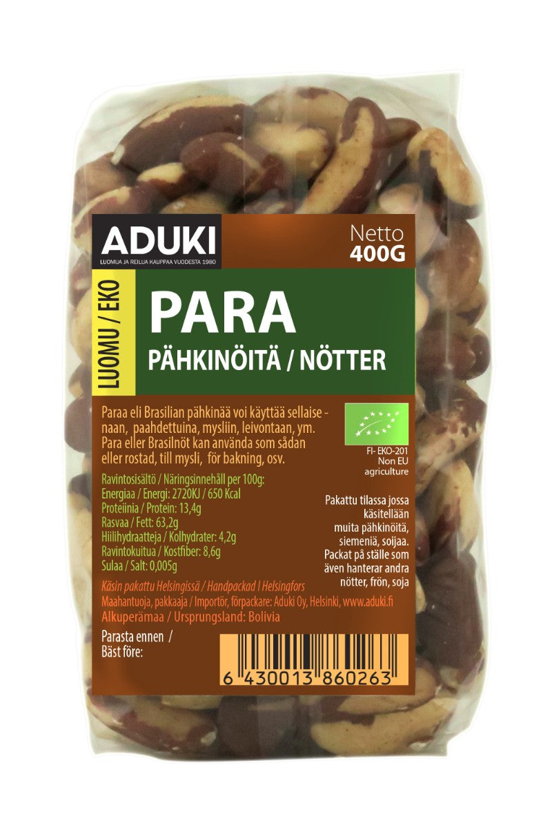Aduki Parapähkinä 400g Luomu