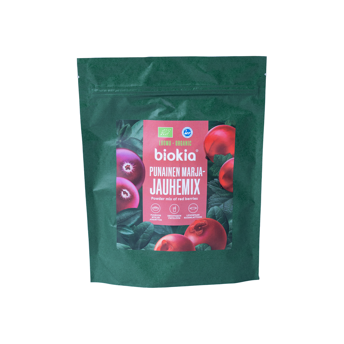 BIOKIA Marjajauhemix punainen (L) 150g