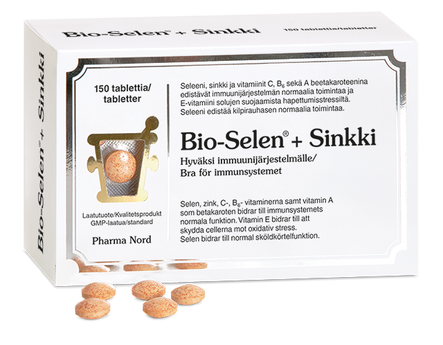Bio-Selen+Sinkki 150 tabl.