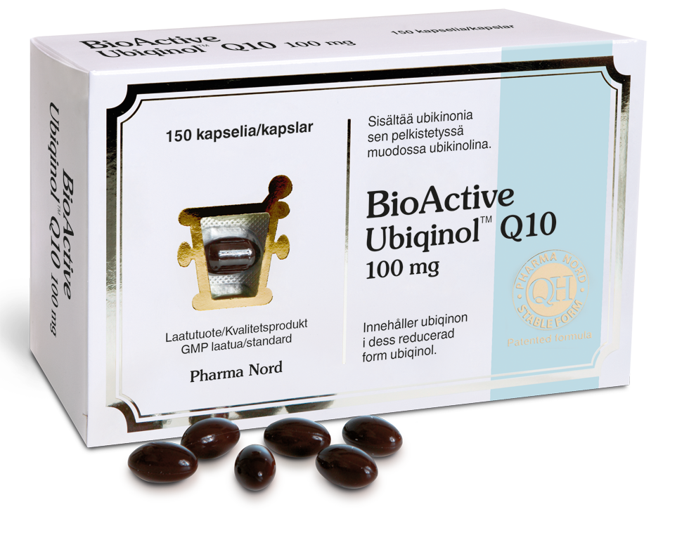 BioActive Q10 Ubiqinol® 100 mg 150 kaps.