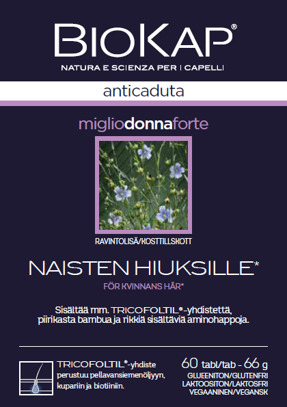 Biokap Miglio Donna Forte - Naisten hiuksille 60tbl.