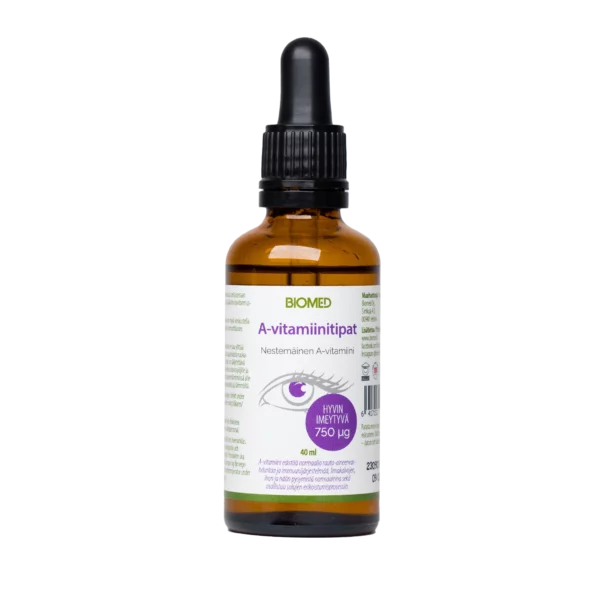 Biomed A-vitamiinitipat 40ml