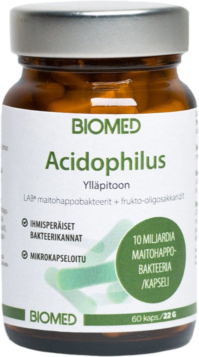 Biomed Acidophilus 60 kpl