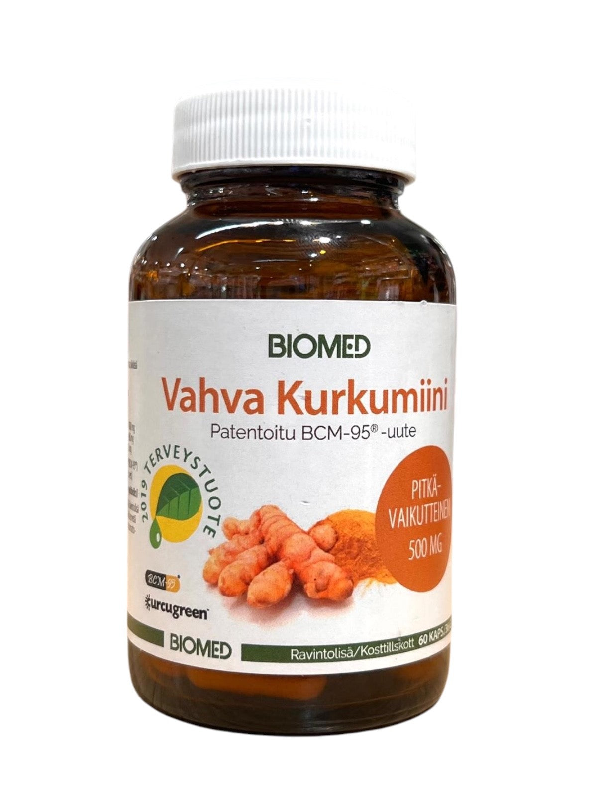 Biomed Vahva Kurkumiini 500mg 60 kps.