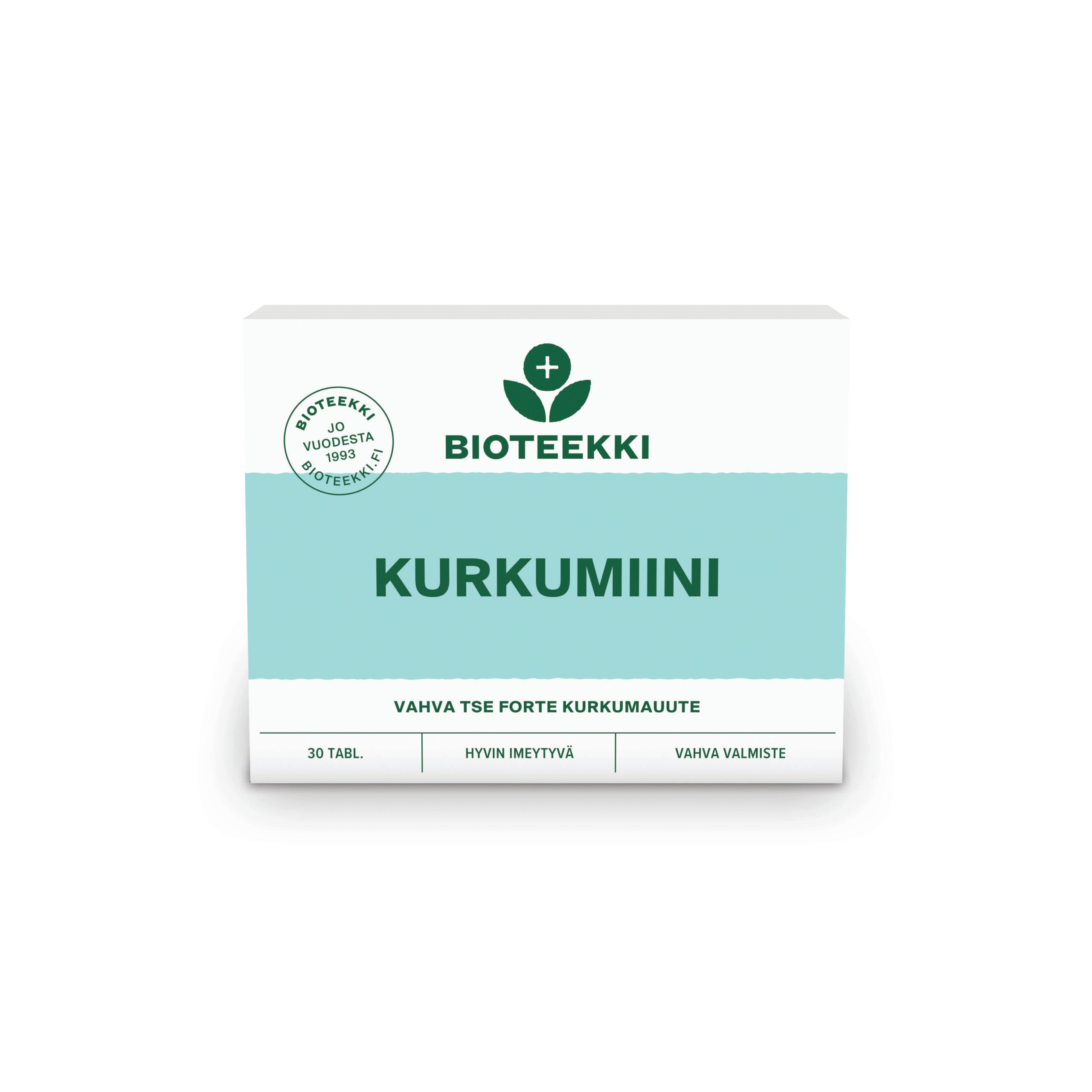 BIOTEEKKI Kurkumiini 30 tbl.