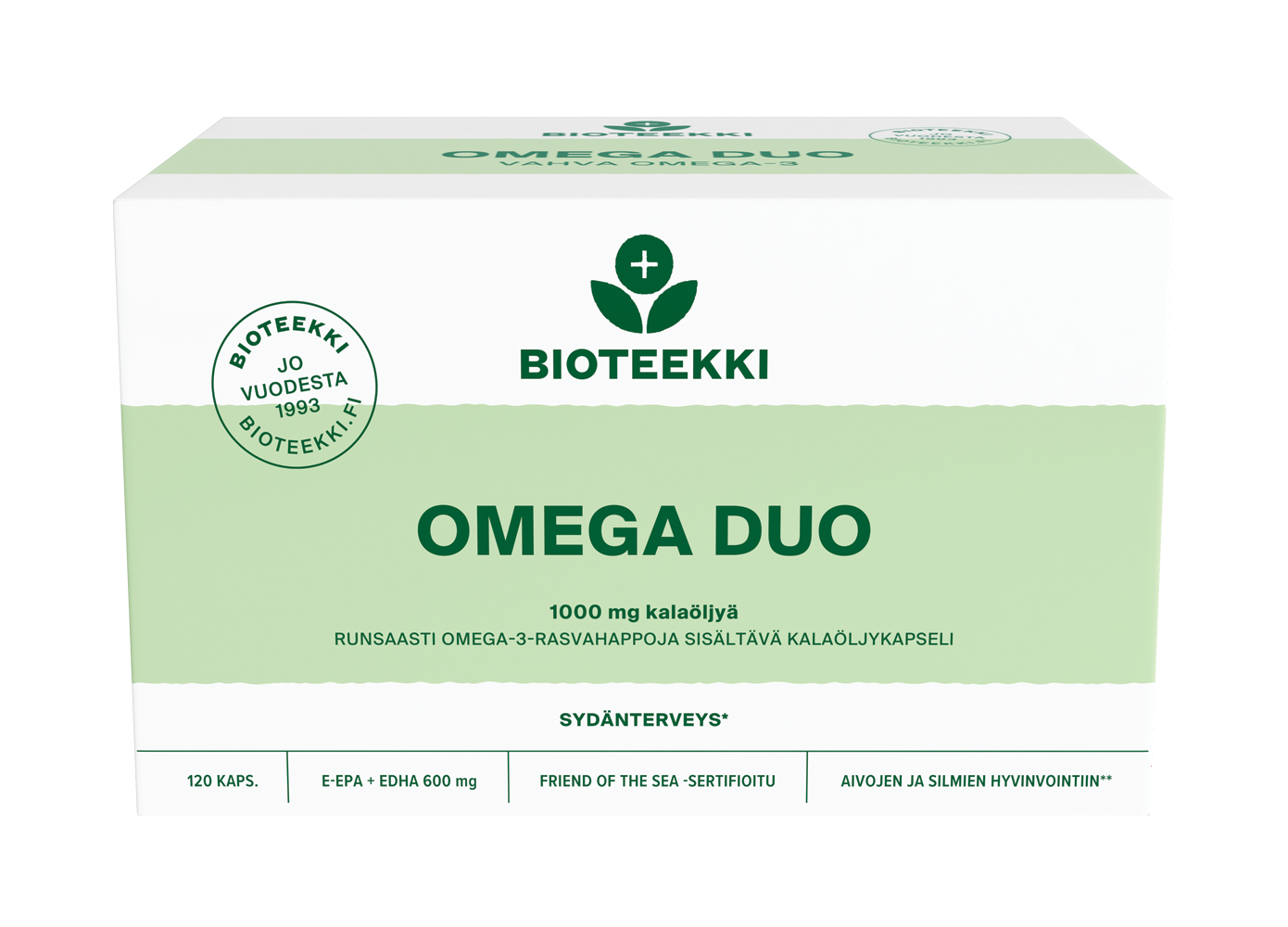 OMEGA DUO-kalaöljy 120kps