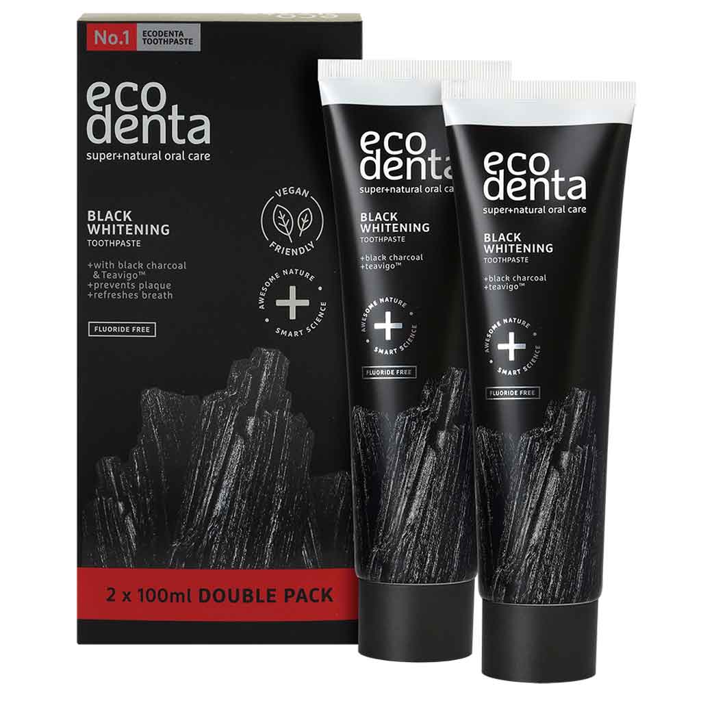 Black Whitening Hammastahna 2x100ml