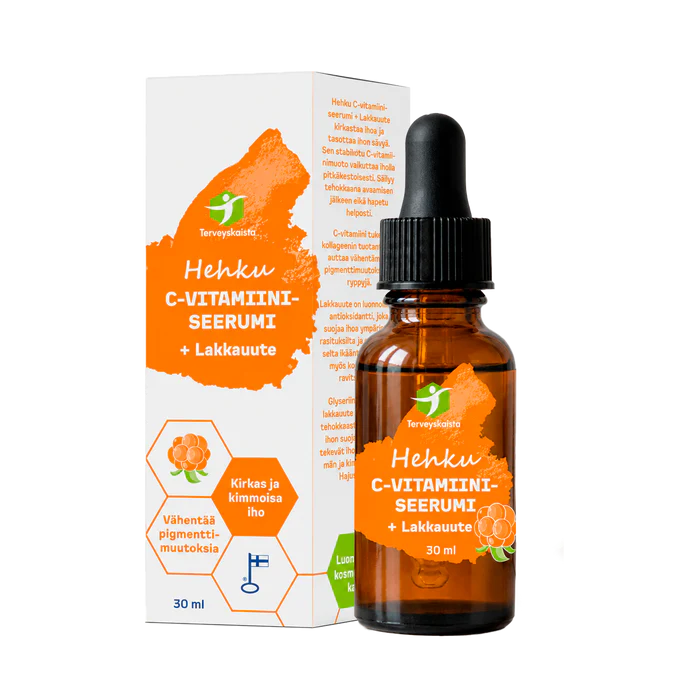 Terveyskaista Hehku C-vitamiiniseerumi + Lakkauute 30ml