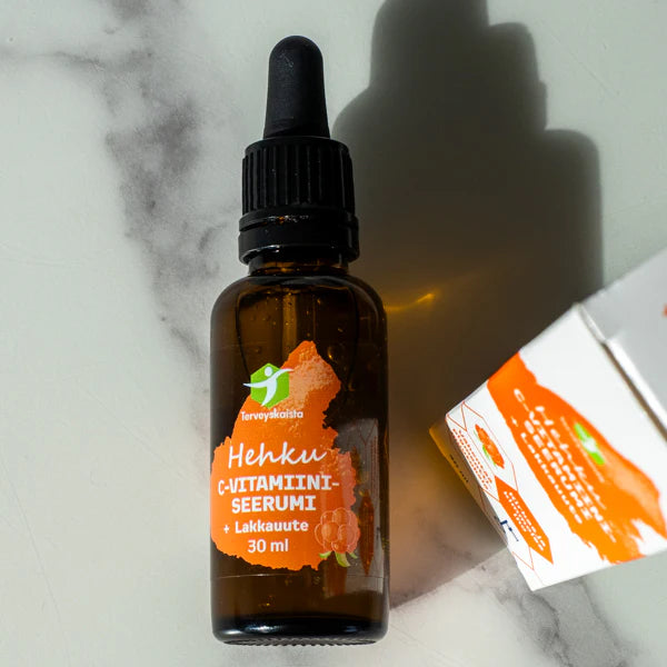 Terveyskaista Hehku C-vitamiiniseerumi + Lakkauute 30ml