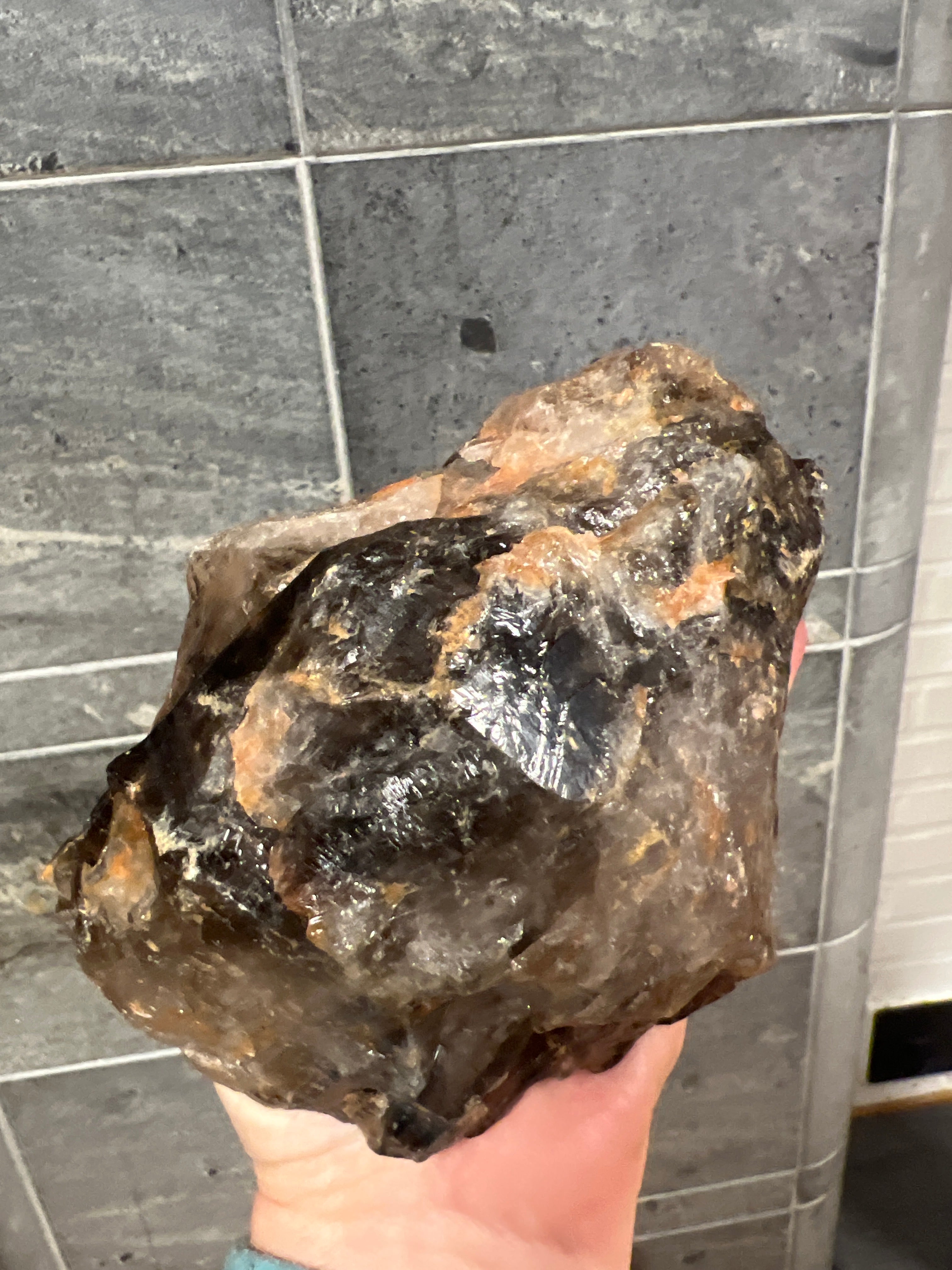 Elestial Quartz - raakakivi