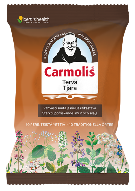 Carmolis Terva Karamelli 75g
