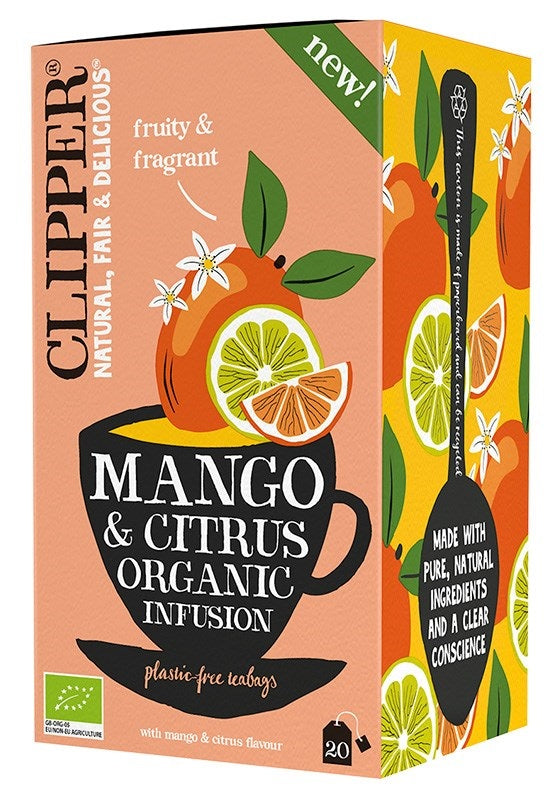 Clipper Mango & Sitrustee (L) 20ps