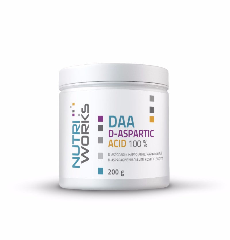 DAA D-aspartic acid 100%
