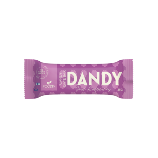 Foodin - Dandy Candy Date Bar Sur Hallon 35g