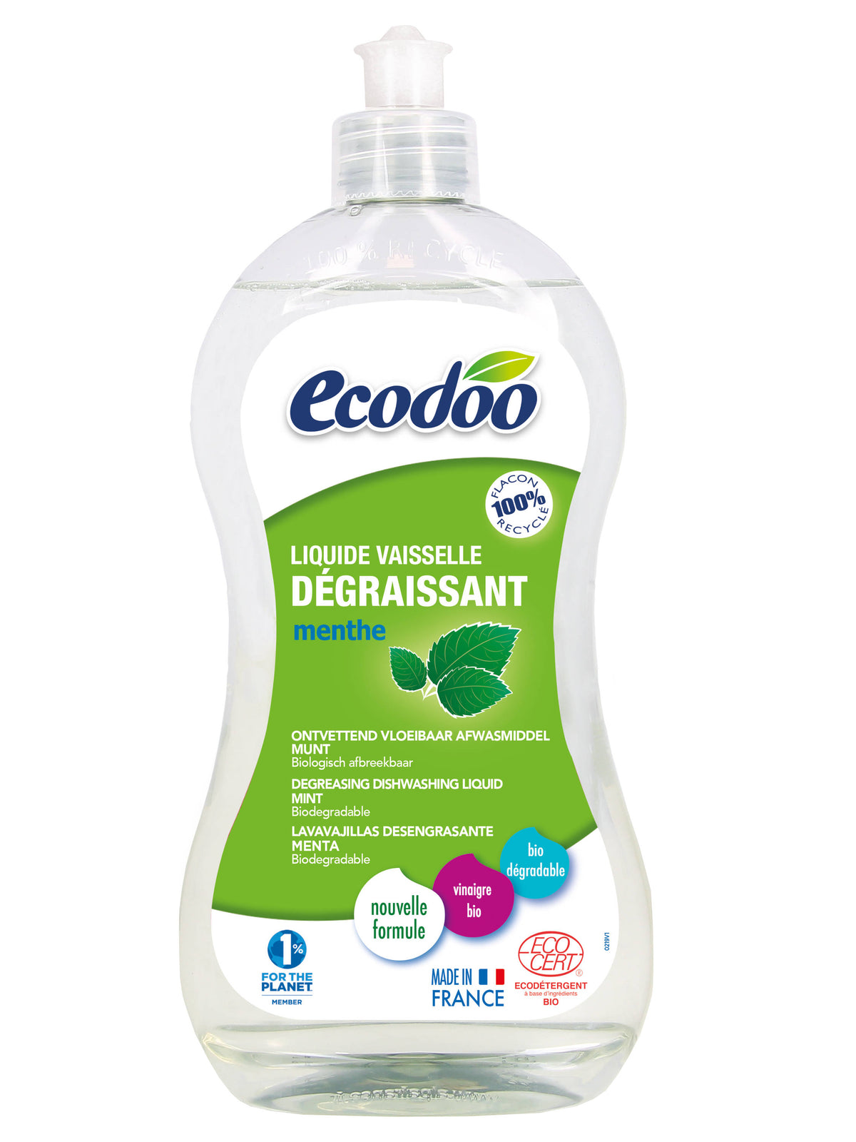 Ecodoo Astianpesuaine Minttu 500ml