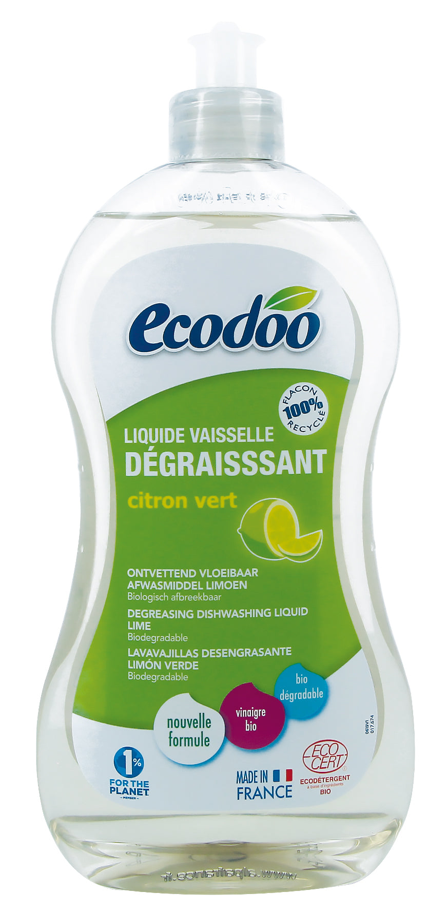 Ecodoo Astianpesuaine Rasvaa vastaan, lime