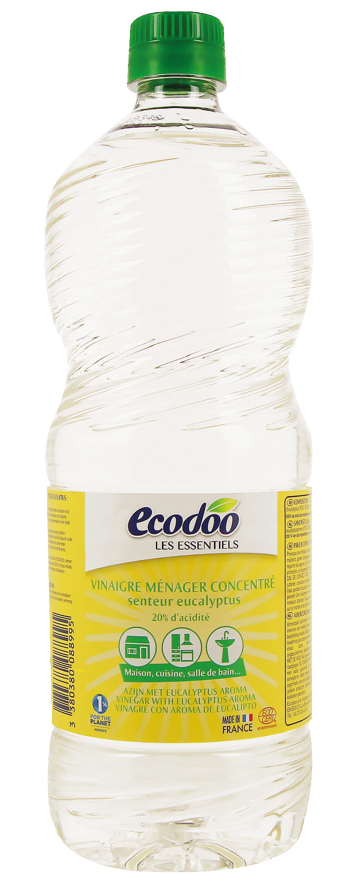 Ecodoo Pyykkietikka Eucalyptus 1000ml