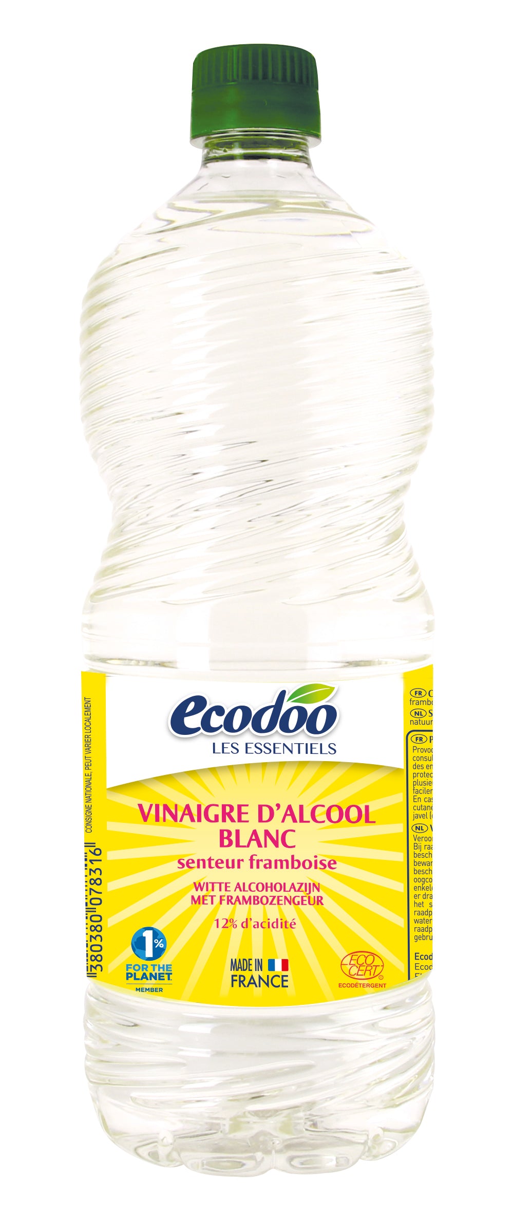 Ecodoo Pyykkietikka Vadelma 1000ml