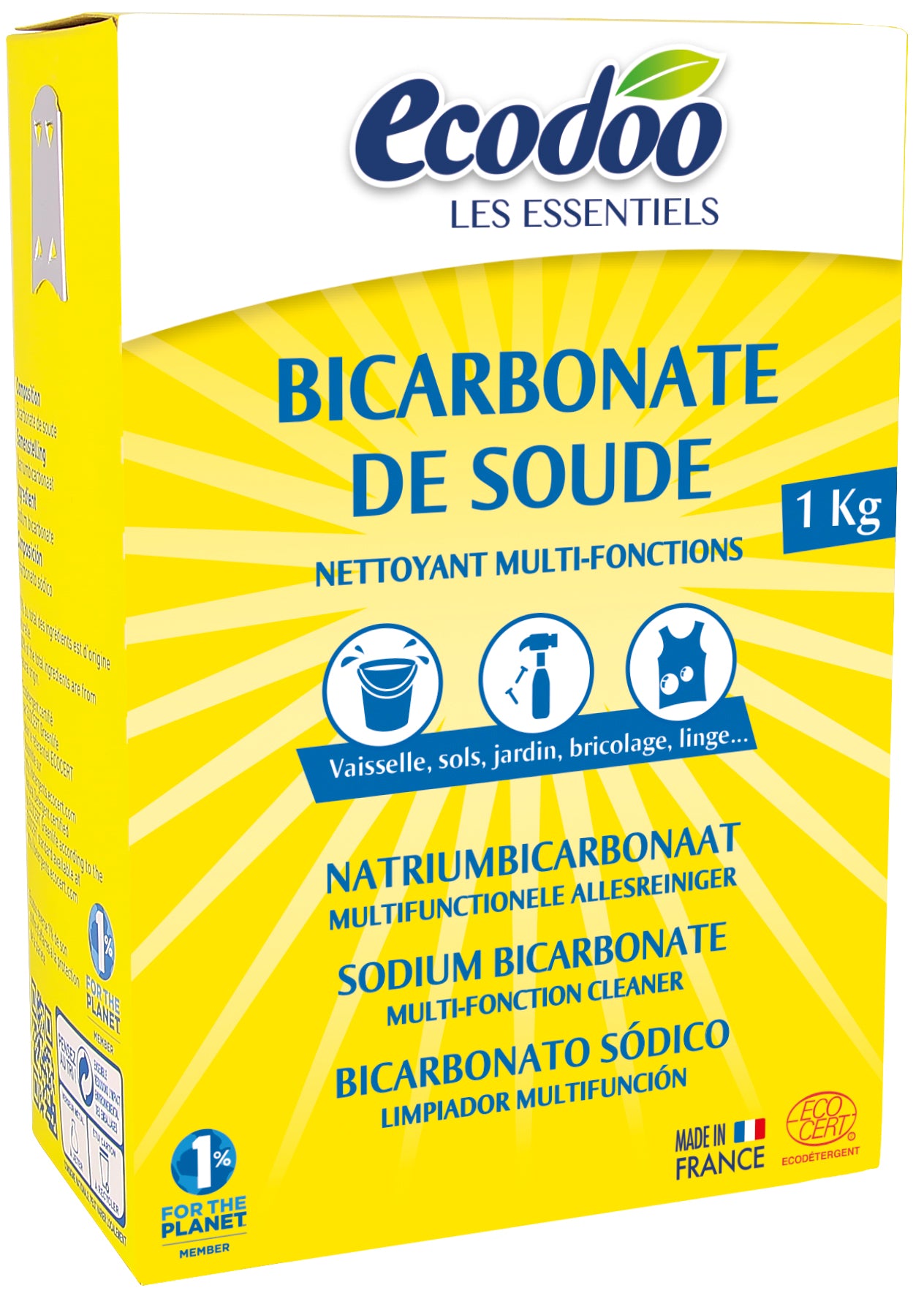 Ecodoo Ruokasooda Bikarbonaatti 1kg