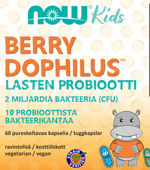 BerryDophilus, 60 tuggtabletter