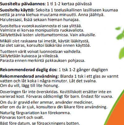 Slippery Elm Powder 113g - Punajalavankuorijauhe