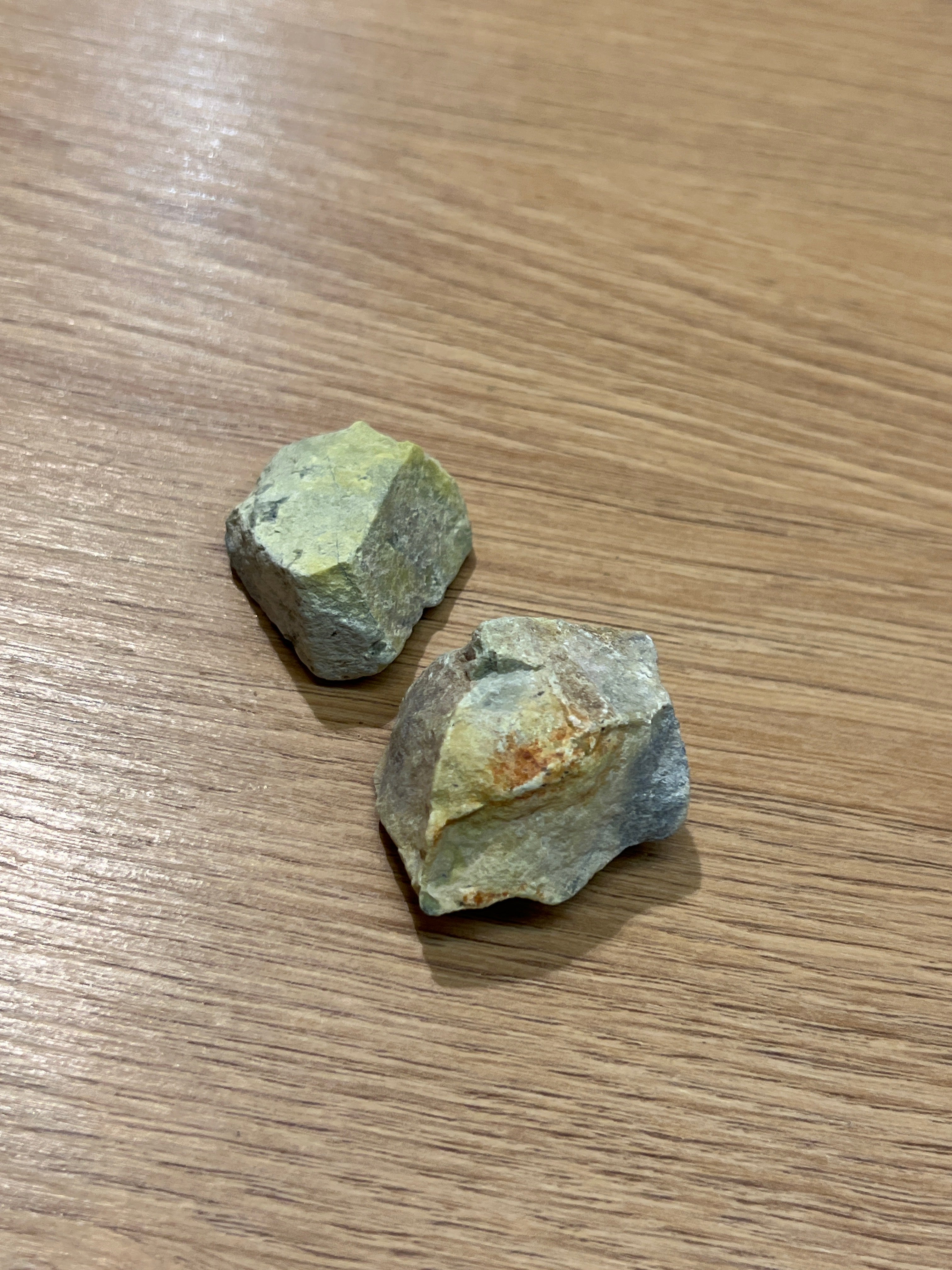 Raakakivi Keltainen Turkoosi, 3-5cm