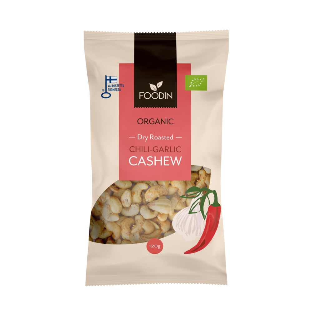 Foodin - Chili-Garlic Cashew 120g