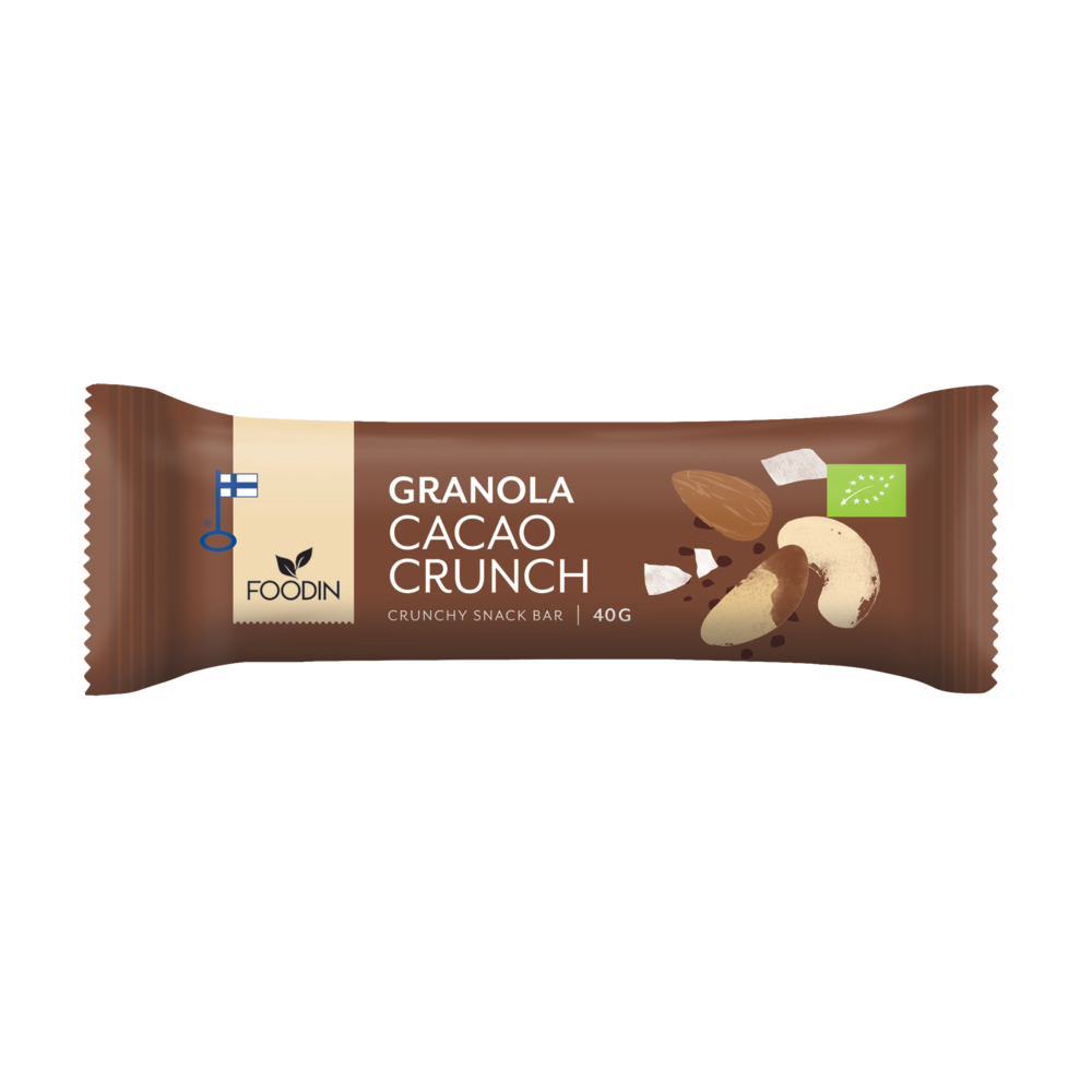 Foodin -Granola bar Cacao Crunch (L) 40g