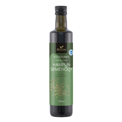 Foodin - Hamppuöljy 500ml