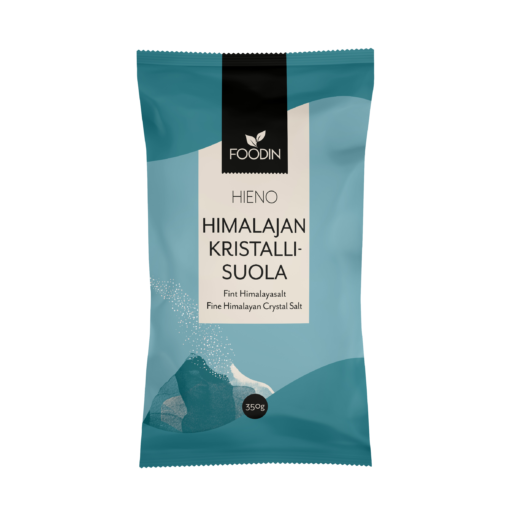 Foodin - Himalajan kristallisuola, hieno 350g