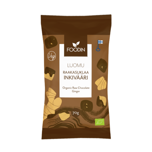 Foodin - Raakasuklaainkivääri, (L) 70g