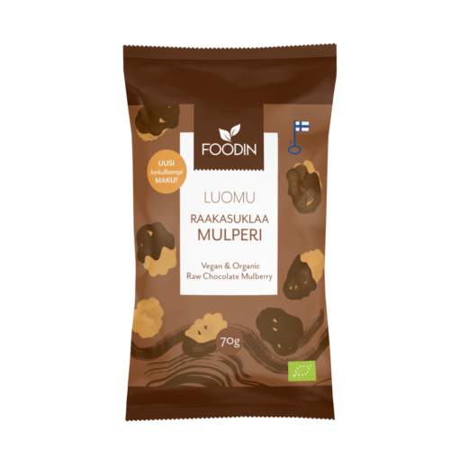 Foodin - Raakasuklaamulperi, (L) 70g