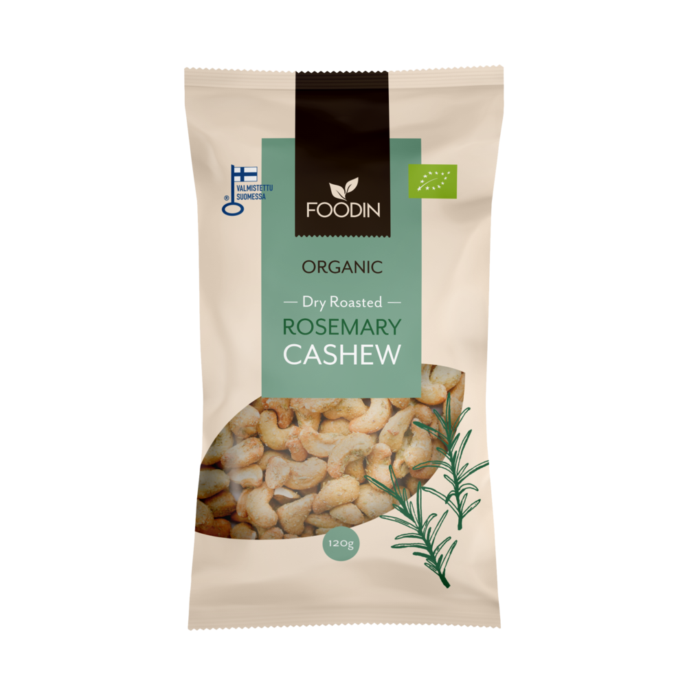 Foodin - Rosmariini Cashew (L) 120g
