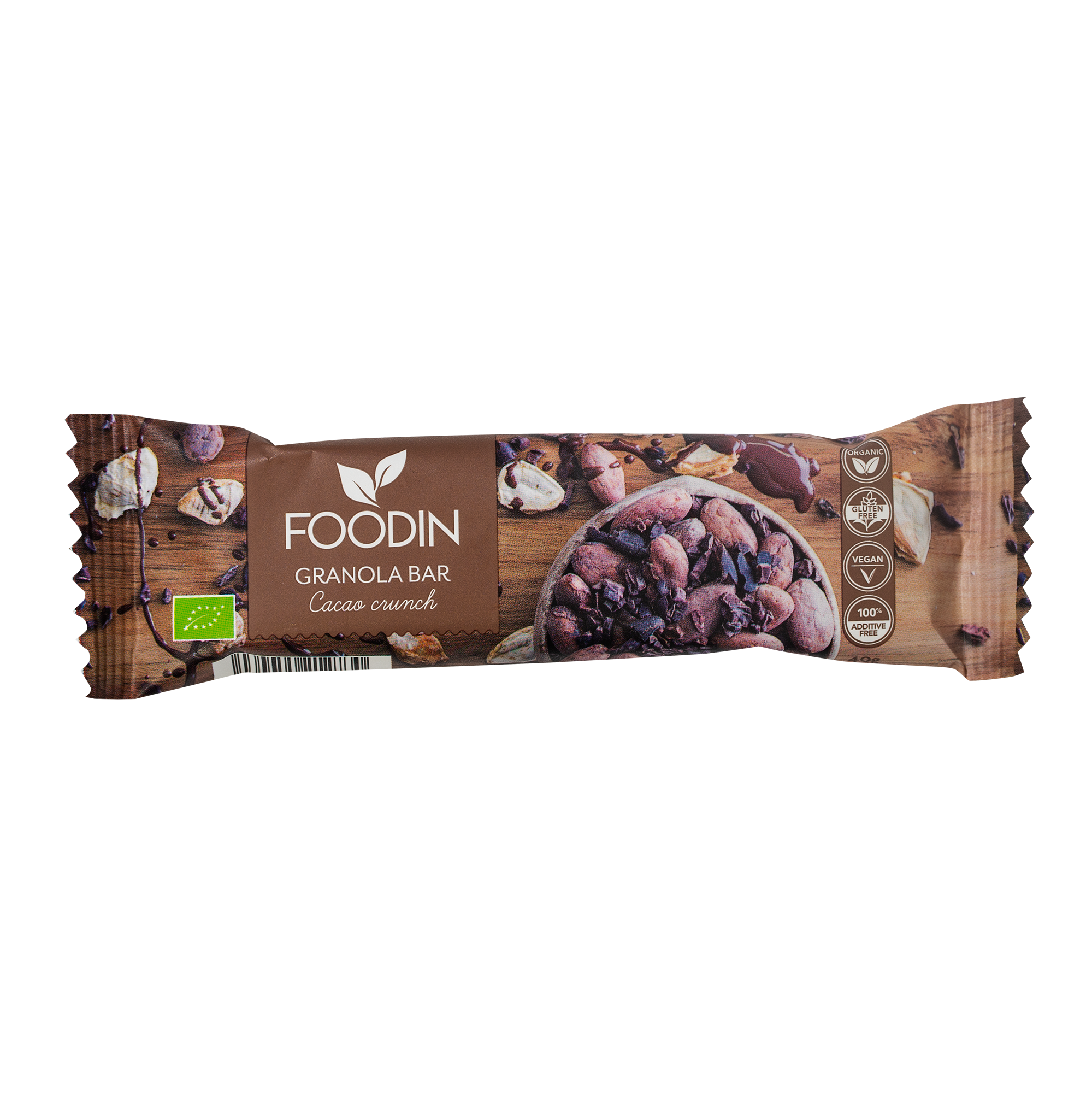 Foodin -Granola bar Cacao Crunch (L) 40g