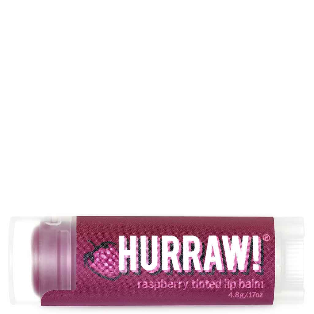 HURRAW! Vadelma huulivoide, sävyttävä