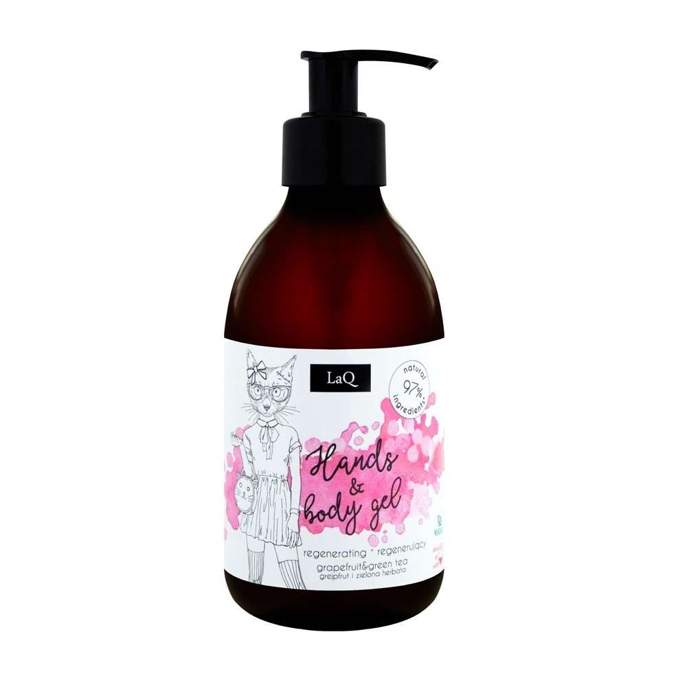 LaQ Grapefruit & Green Tea Käsi- ja vartalonpesuaine 300ml