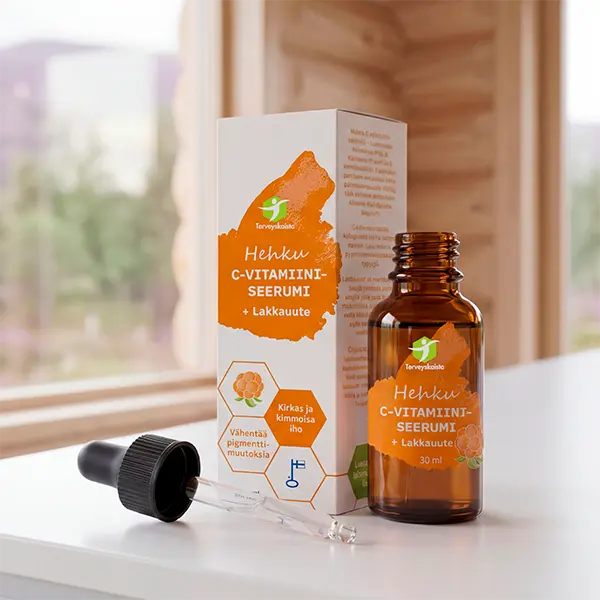 Terveyskaista Hehku C-vitamiiniseerumi + Lakkauute 30ml